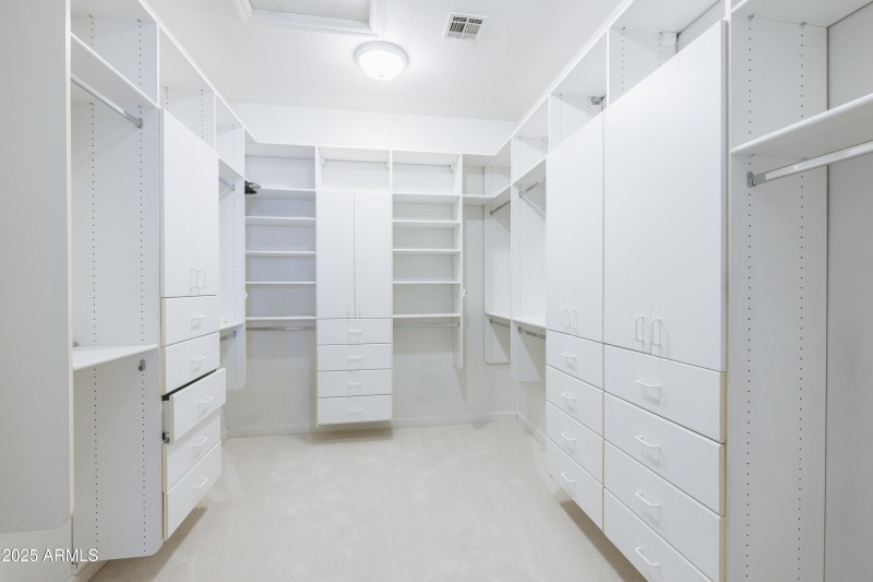 Primary Walk-In Closet