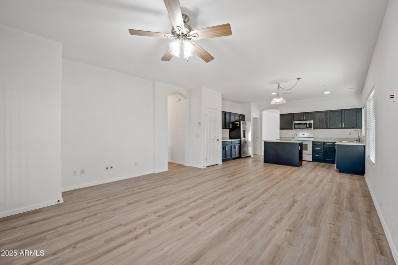 Living Room & Kitchen