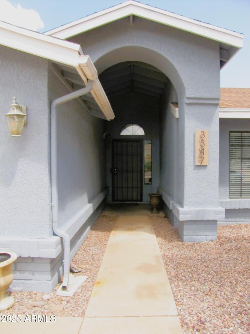 Front entry