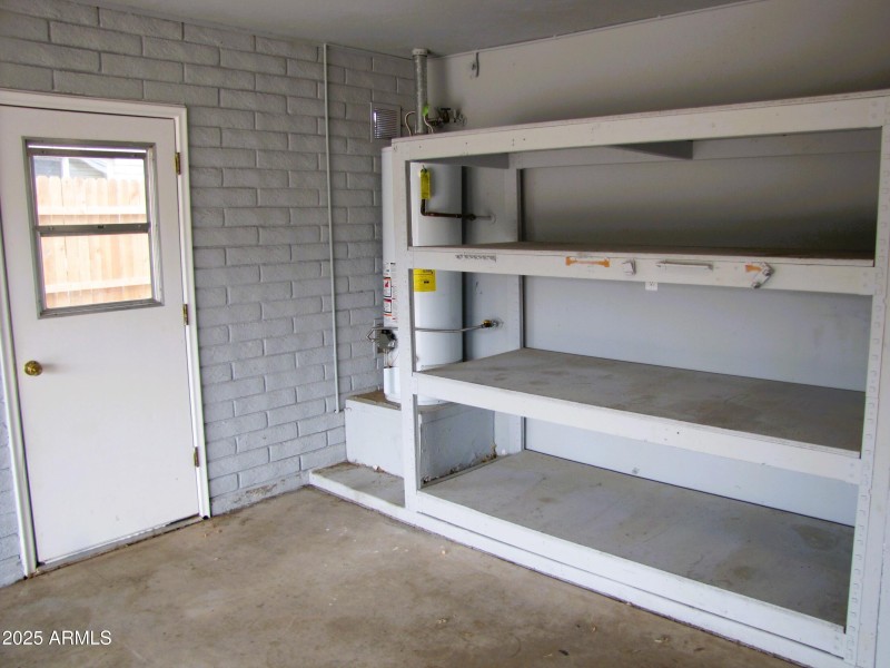 Storage in garage