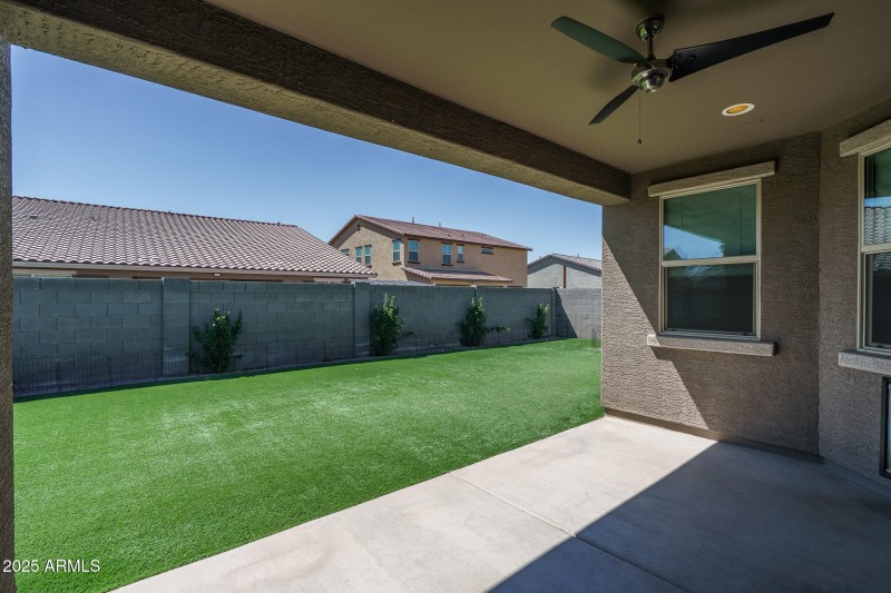 27) BACK PATIO