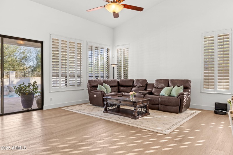 Vaulted ceilings