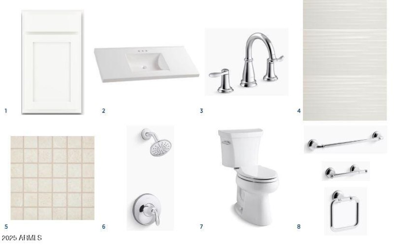 Primary Bathroom Selections