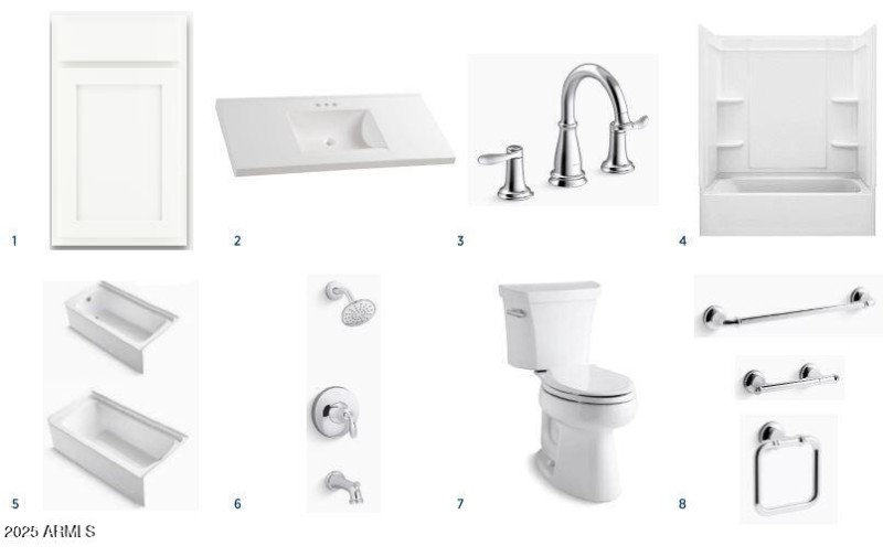 Secondary Bathroom Selections