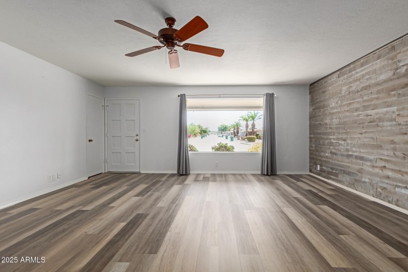 Front entry - living room