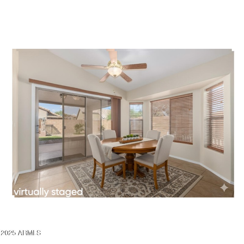 dining area-staged