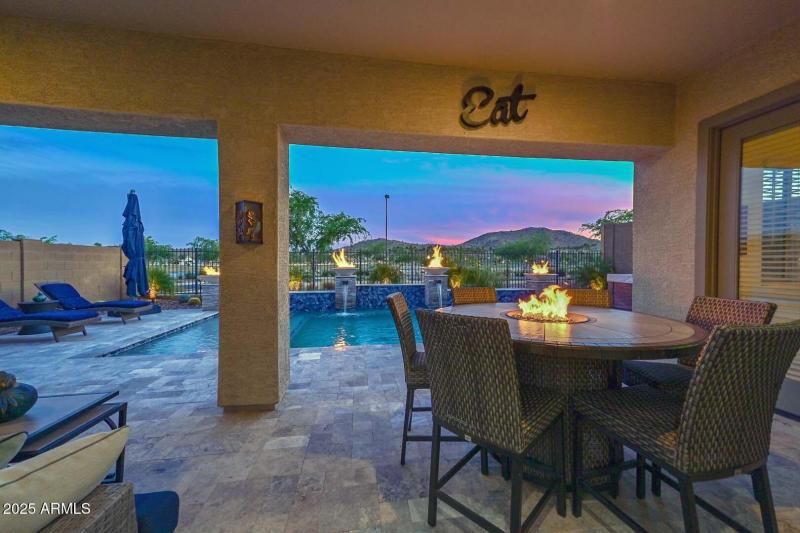 Sunset-Patio View