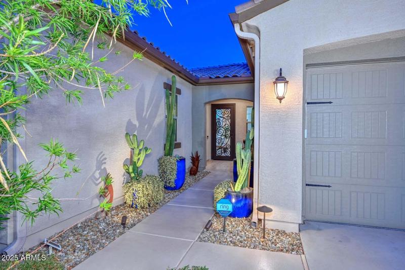 Night-Front Walkway