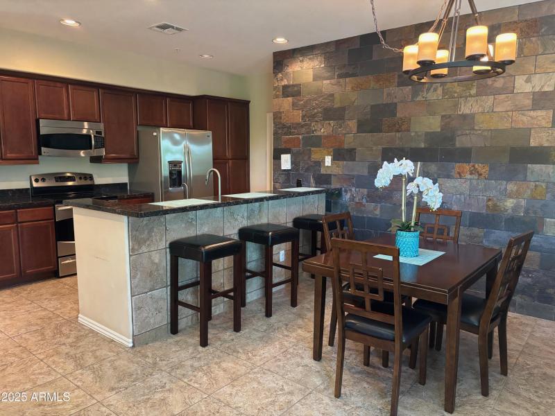 Breakfast bar