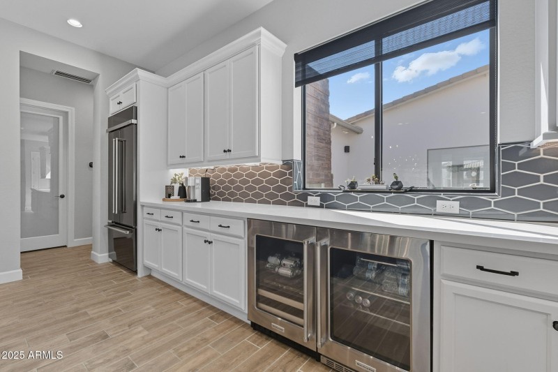 Two Wine Refrigerators