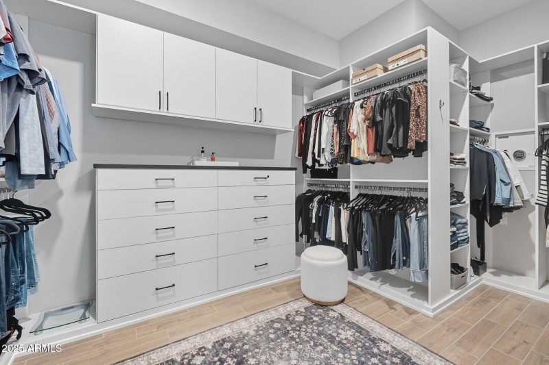 Master closet