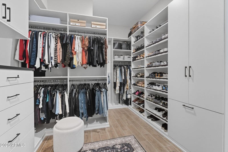 Master closet