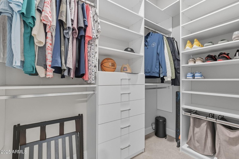 Bedroom 4's walk in closet