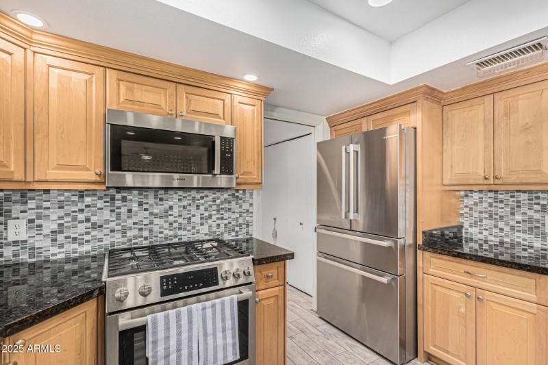 Stainless steel appliances