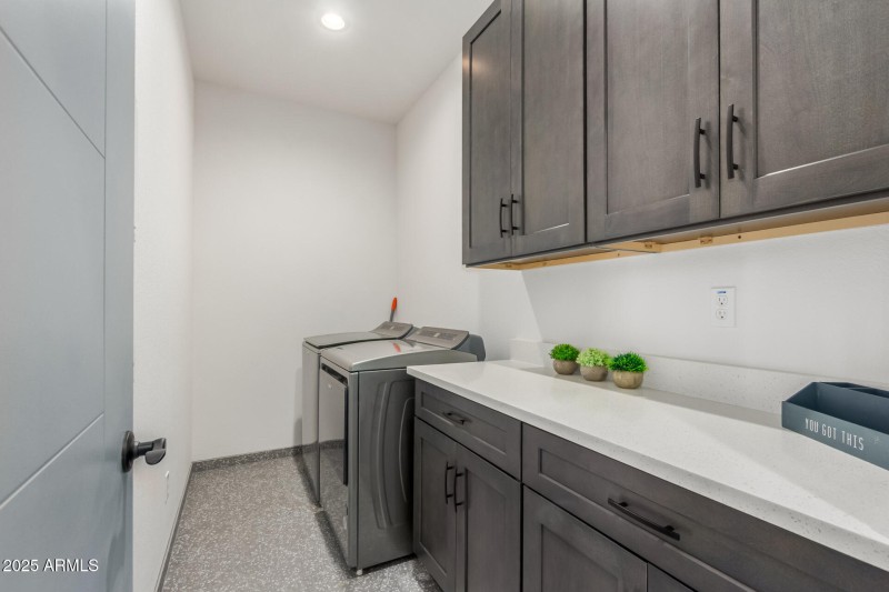 Laundry w/ Cabinets