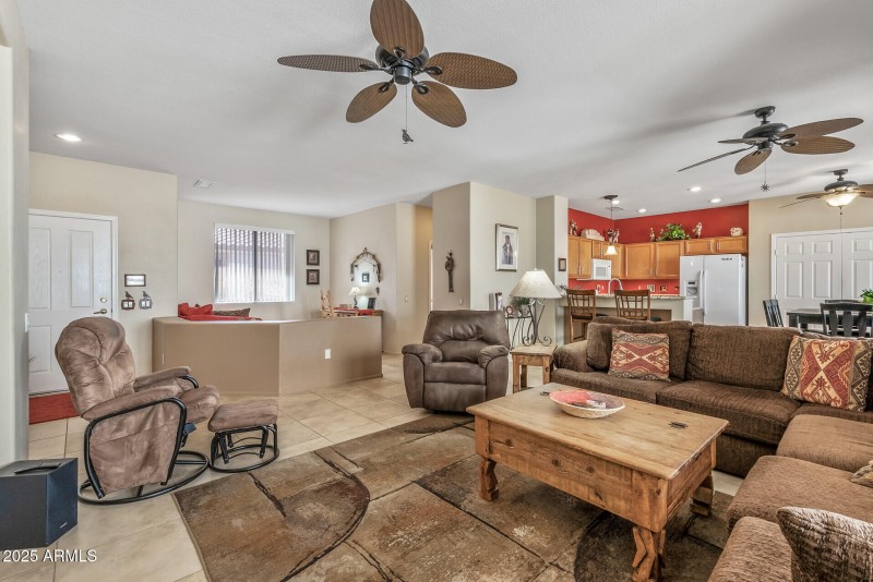 Great Room toward Den