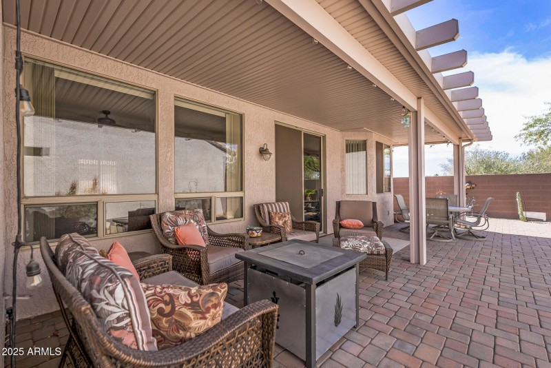 Extended Back Paver Patio