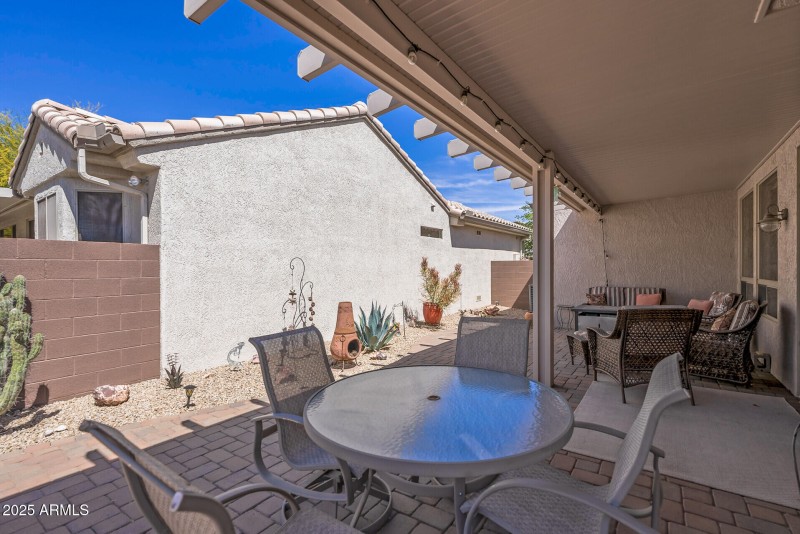 Back Patio