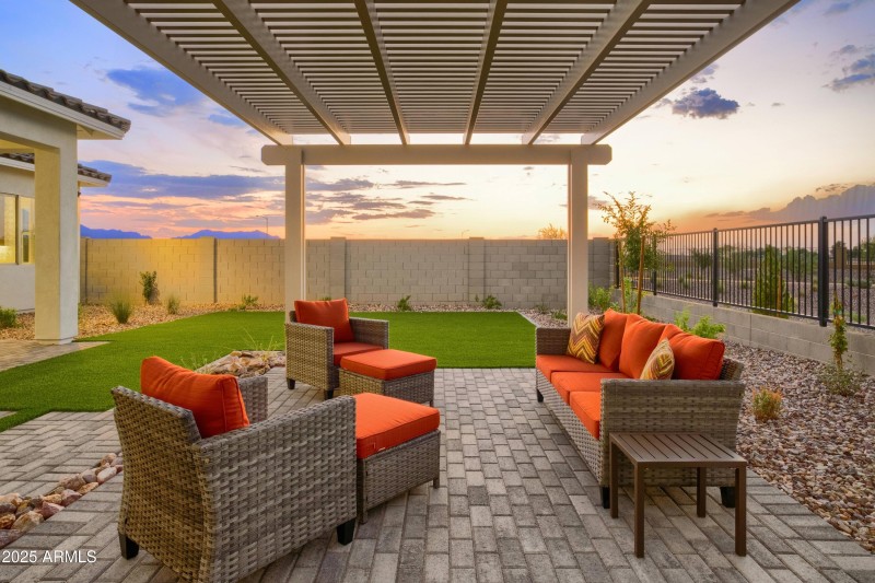 SAMPLE BACK YARD
