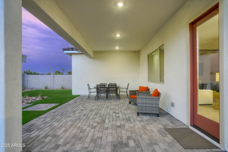 STANDARD BACK PATIO SIZE