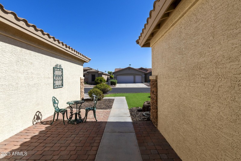 Front Courtyard and walkway