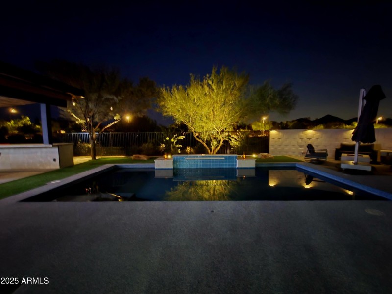 Resort landscaping