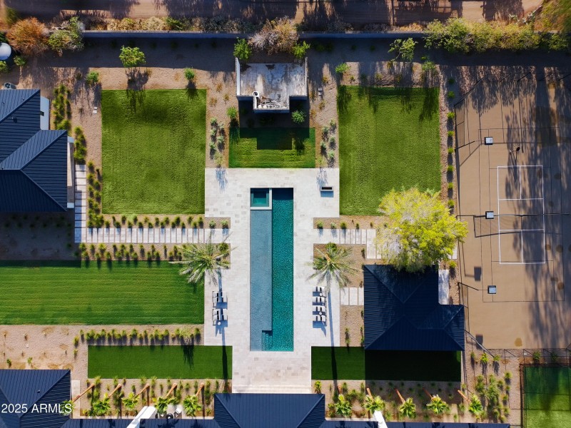 Aerial Backyard
