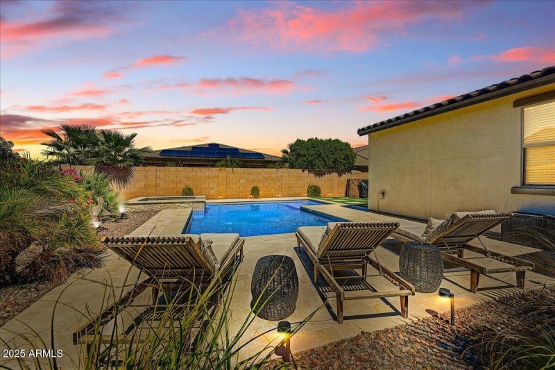 42-Backyard Twilight