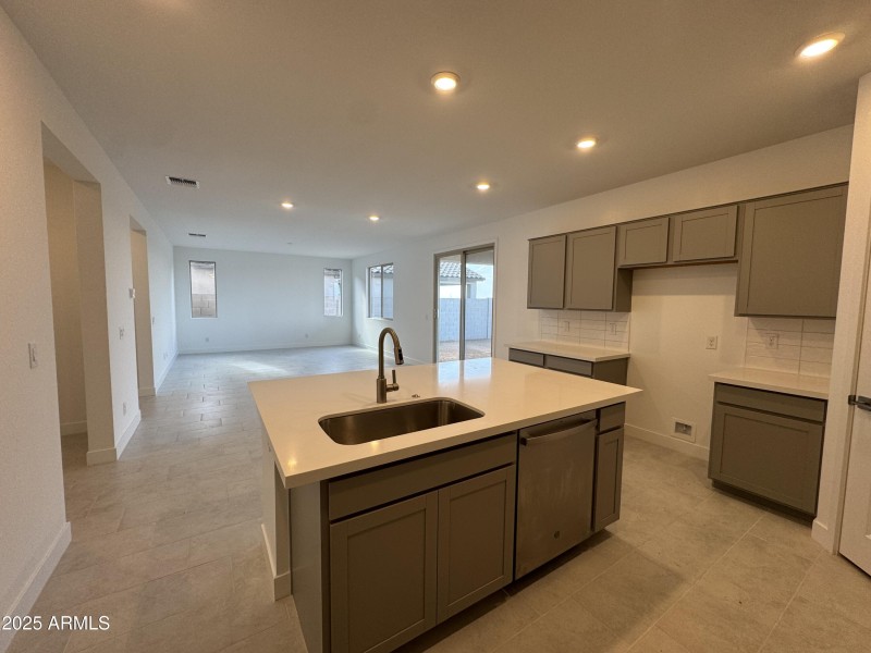 Kitchen/Dining/Living