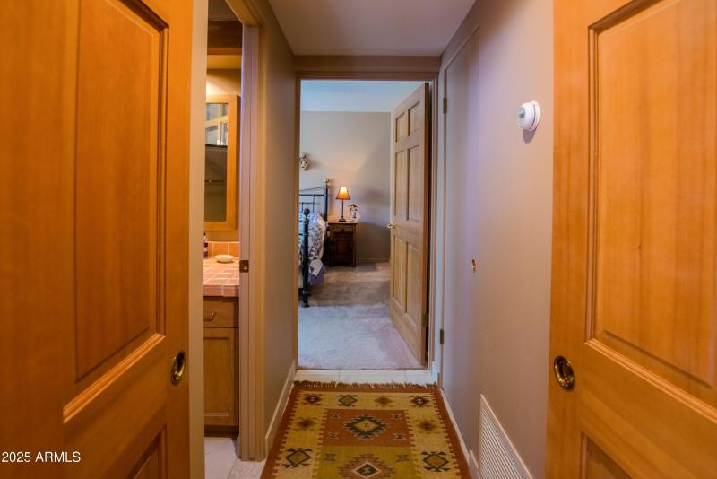 entrance to guest bed