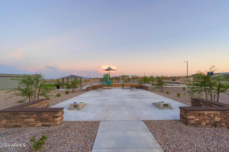 CORN HOLE AREA