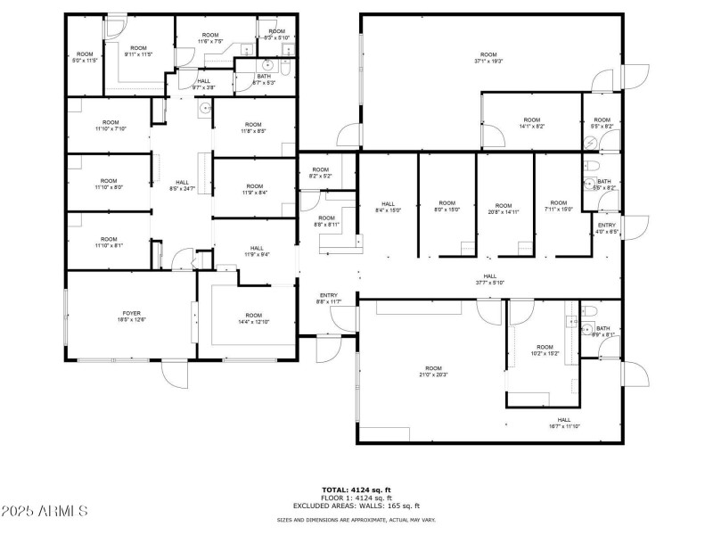 600 East University floor plan