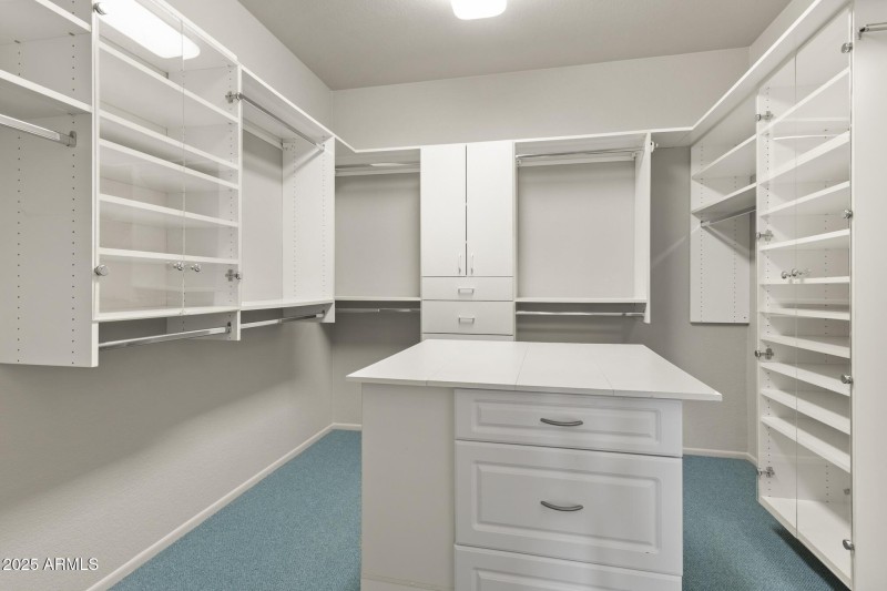 Primary Walk In Closet