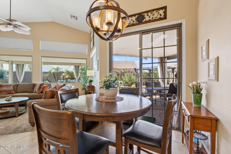Breakfast Nook toward Great Room