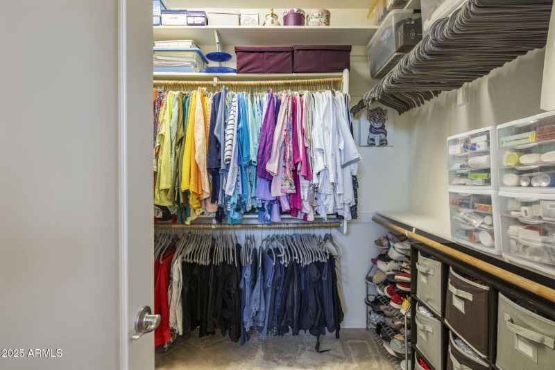 Primary Walk-in closet