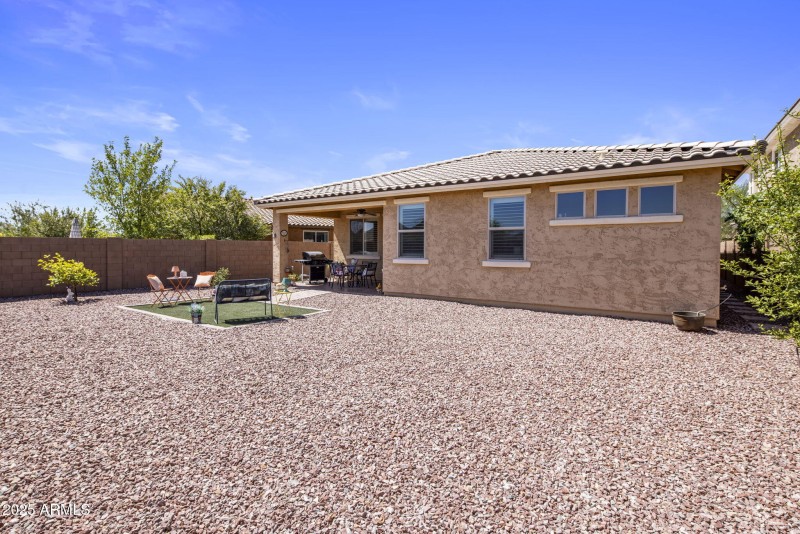 Plenty of room for a pool or BBQ