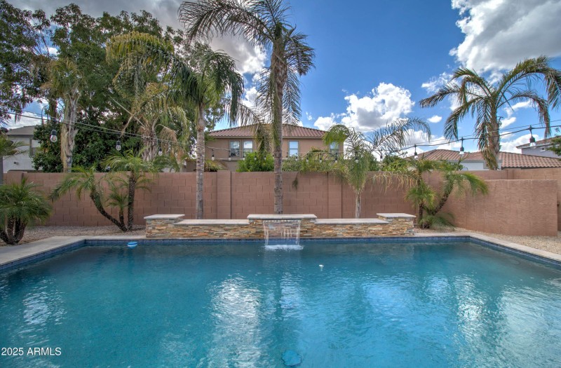 Pool Waterfall