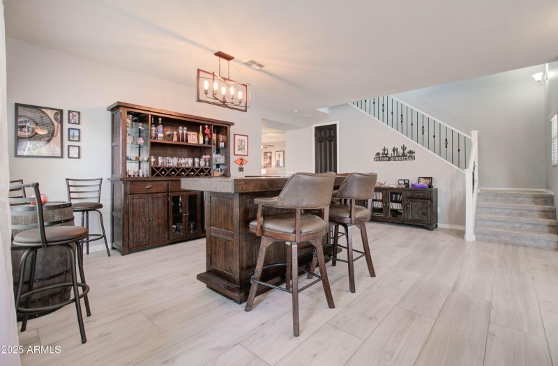 Dining Room Open to Living Room