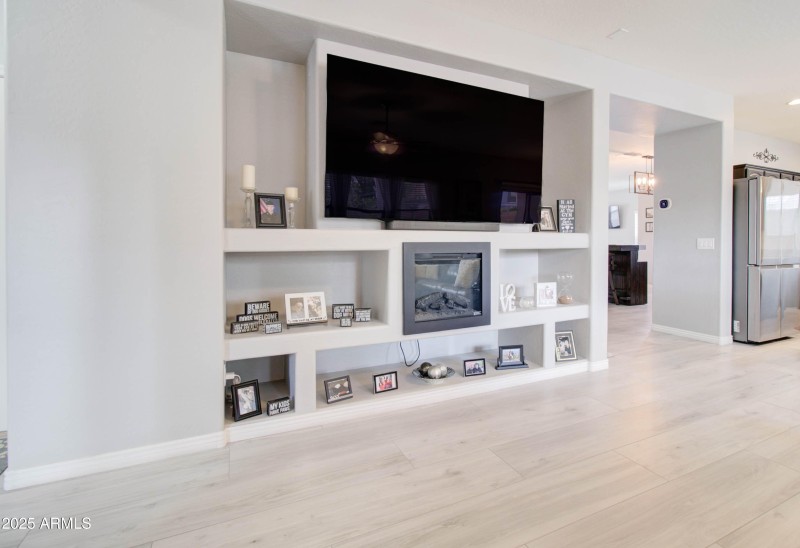 Built-in TV Wall