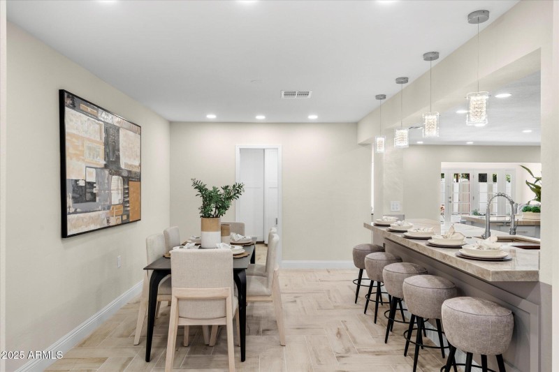 Dining area