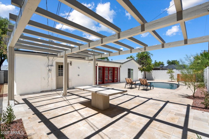 Back patio