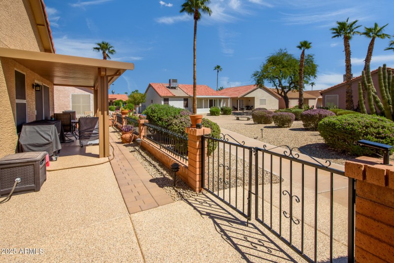 Patio & Golf Cart Driveway