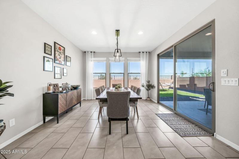 Bright formal dining