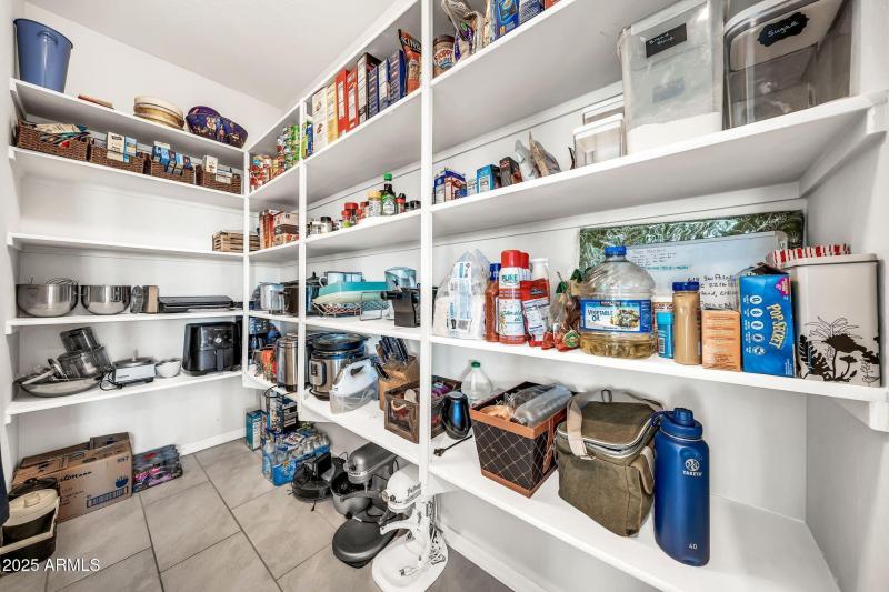 Large walk in pantry