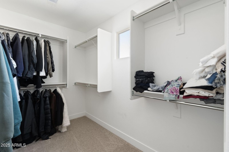 Primary Walk-In Closet