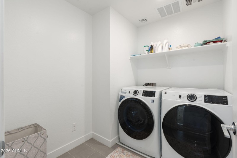 Laundry Upstairs