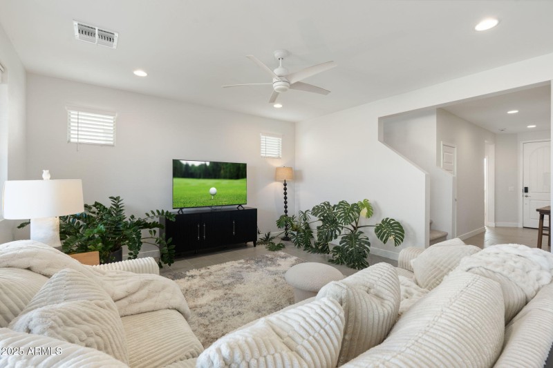Stairwell Next to Family Room