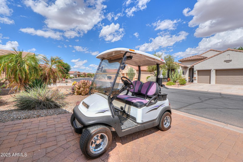 Golf cart included
