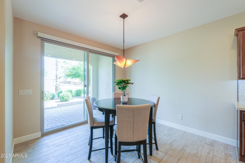 Dining area