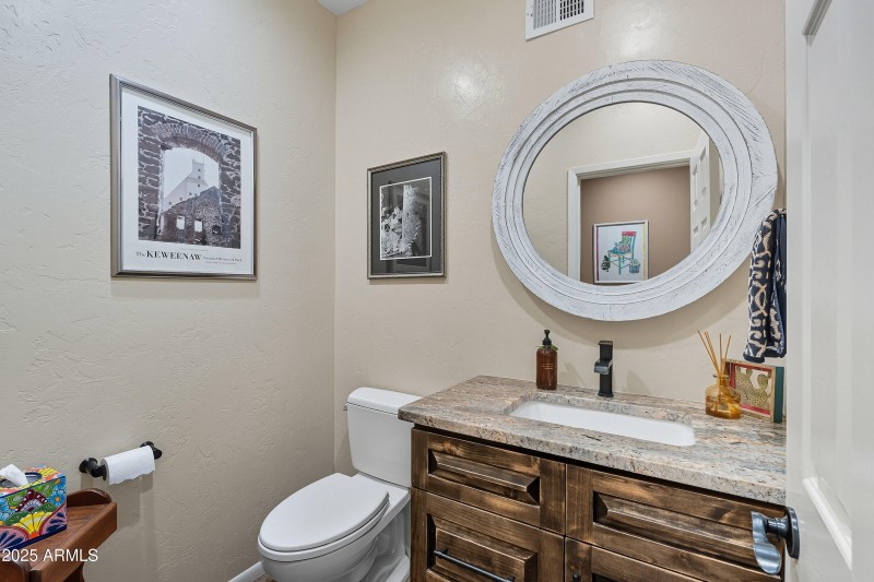 Half Bath Off Kitchen